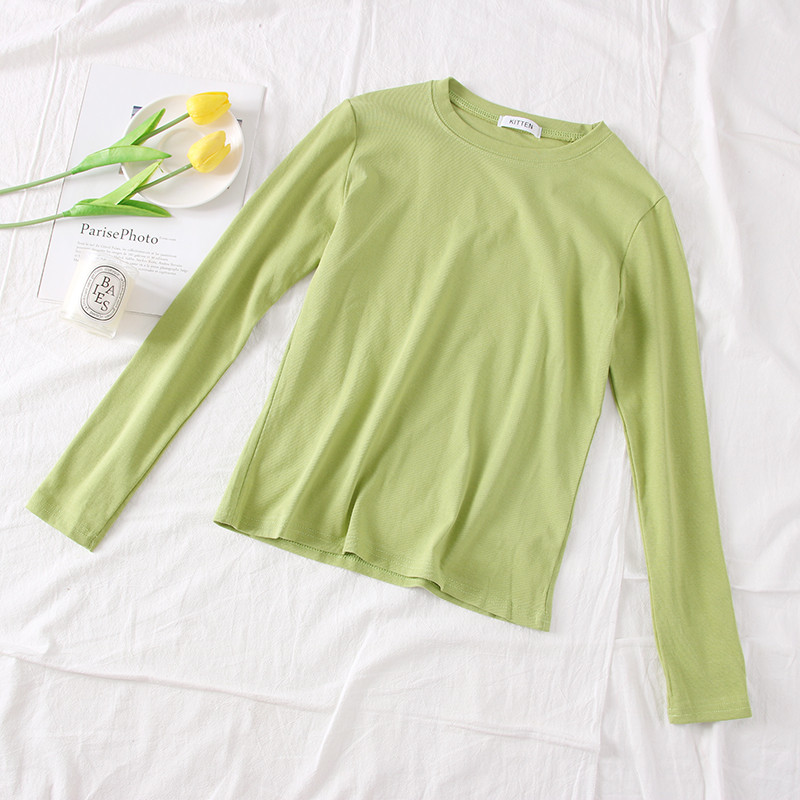 Νέο μοντέλο καθημερινή γυναικεία μπλούζα με λαιμό O - διάφορα χρώματα