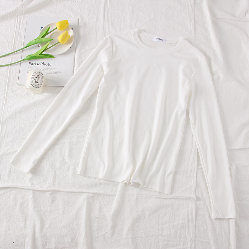 Νέο μοντέλο καθημερινή γυναικεία μπλούζα με λαιμό O - διάφορα χρώματα