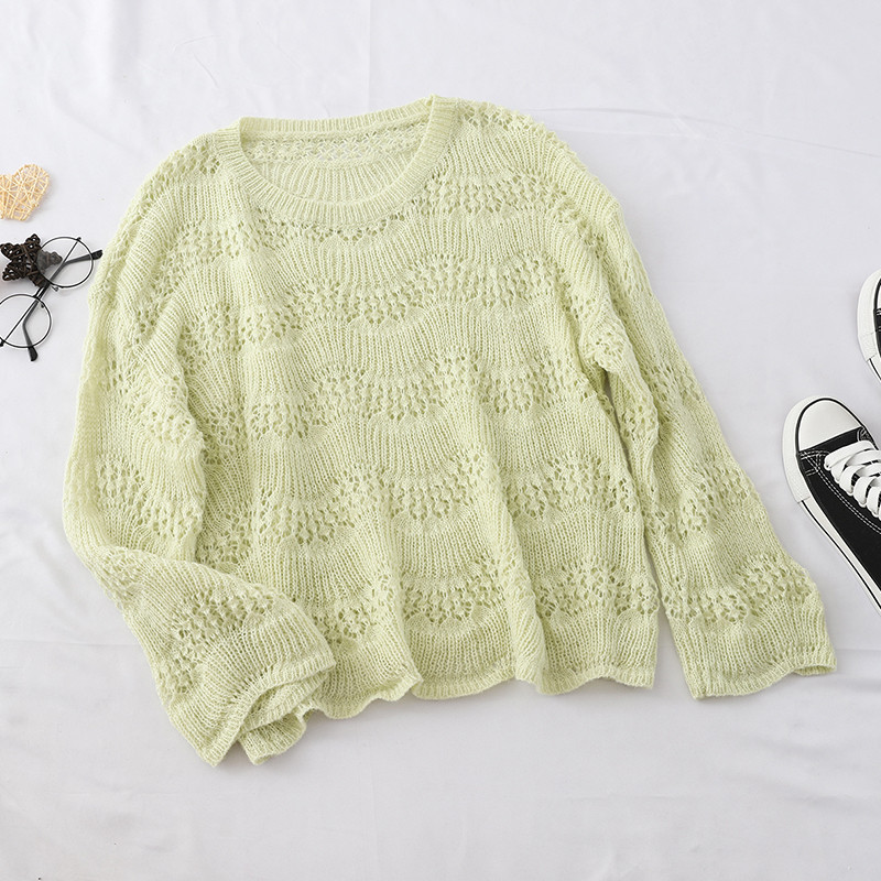 Bluză casual de damă, în patru culori, cu decolteu O