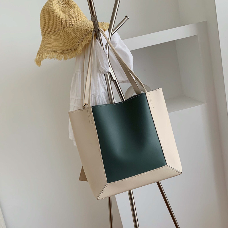 Geanta de dama moderna din piele ecologica cu fermoar in mai multe culori