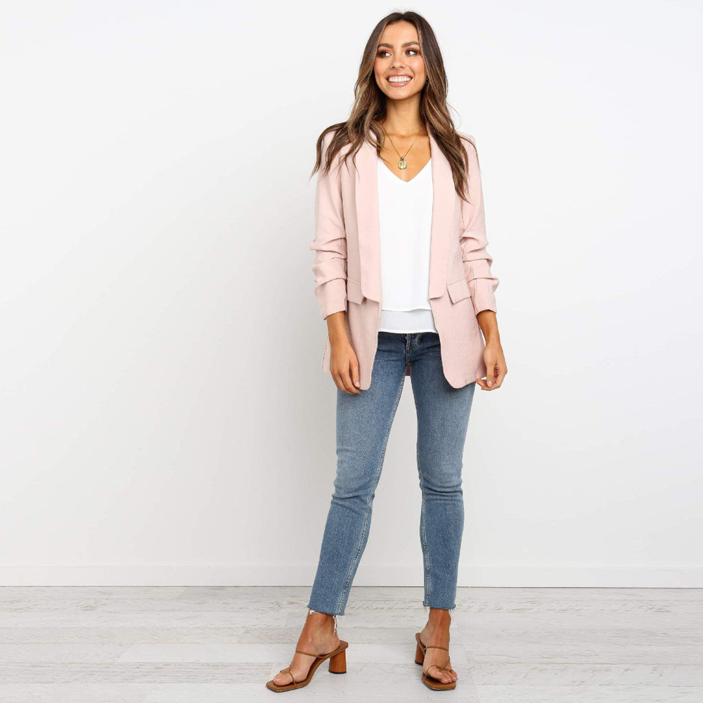 Geaca de dama actuala in negru si roz