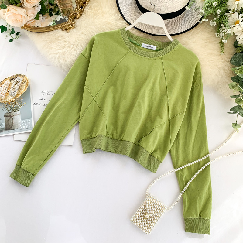 Bluză de damă casual model uni cu decolteu O