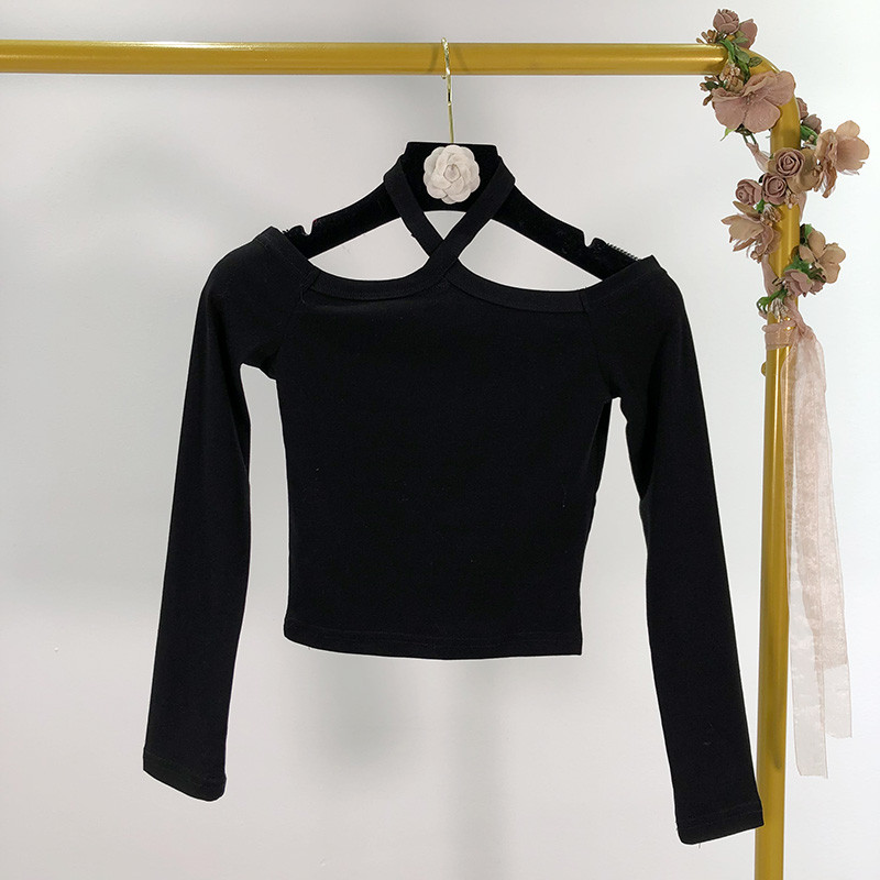 Bluză scurtă de damă în trei culori