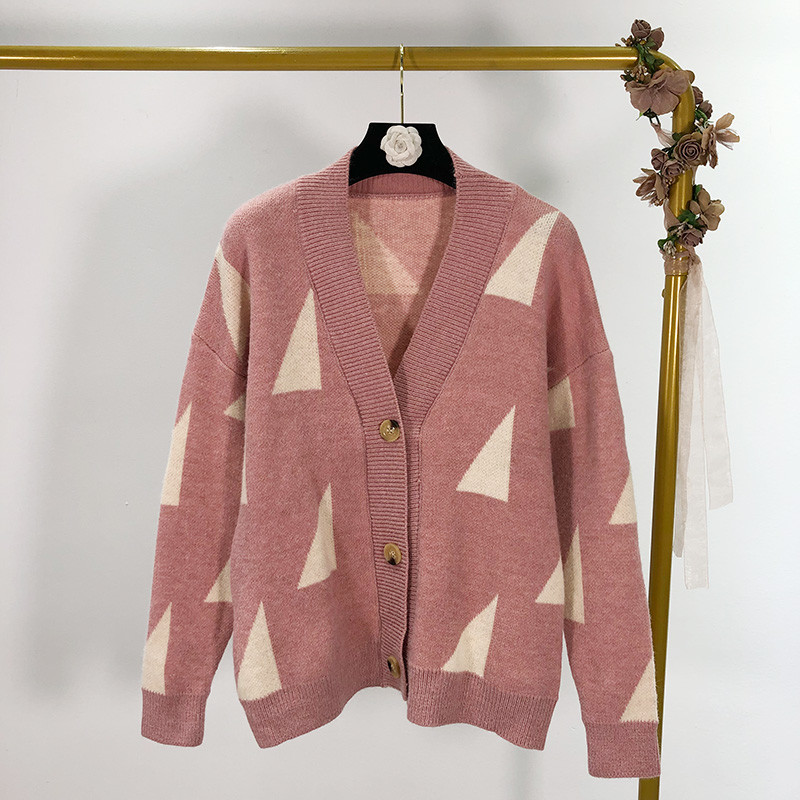 Γυναικεία μακρύ ζακέτα με μακριά μανίκια