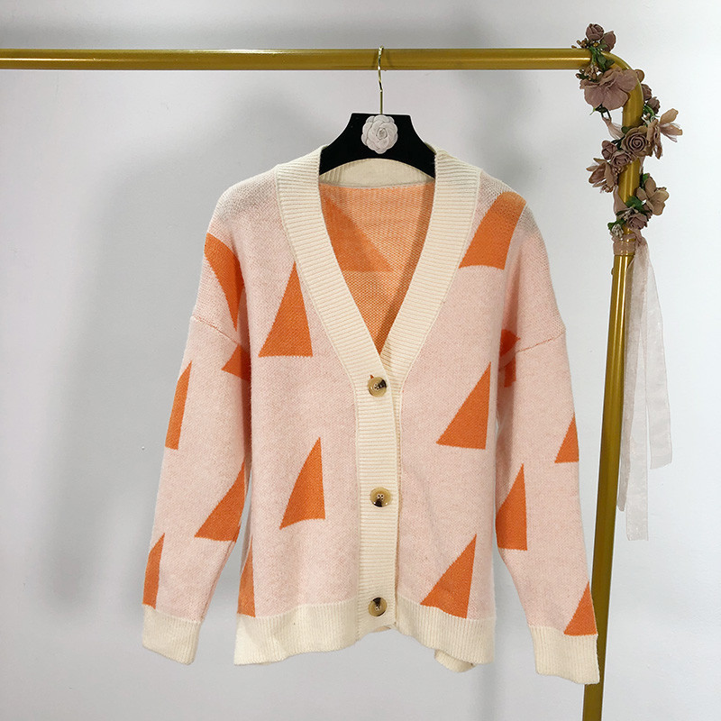 Γυναικεία μακρύ ζακέτα με μακριά μανίκια