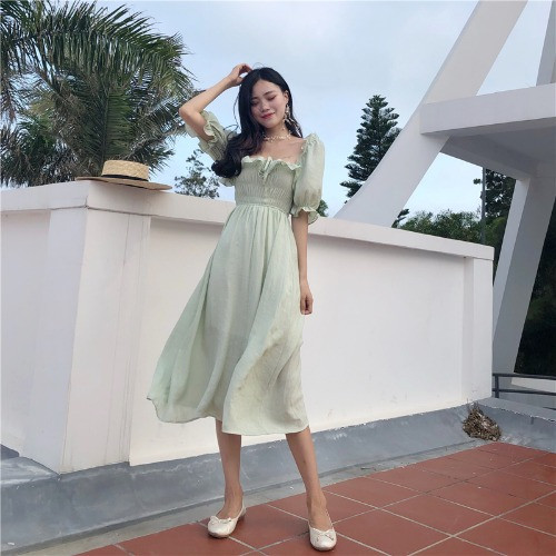 Rochie casual dama cu maneci 3/4 in doua culori