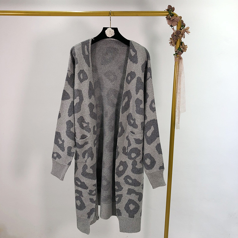 Μακρύ γυναικεία ζακέτα με φερμουάρ - τέσσερα χρώματα