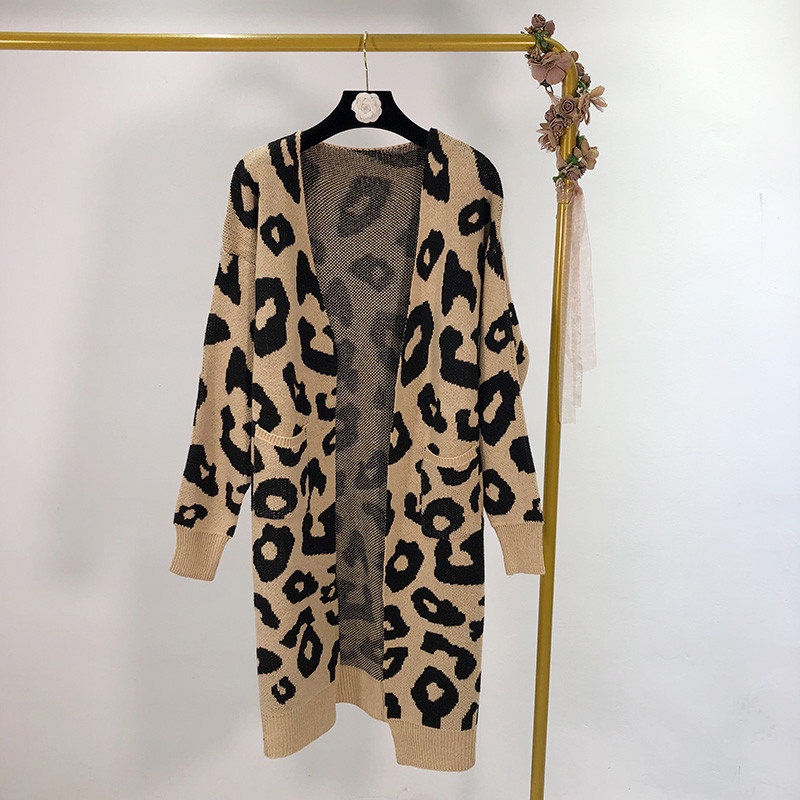 Μακρύ γυναικεία ζακέτα με φερμουάρ - τέσσερα χρώματα