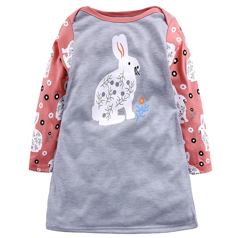 Rochie casual pentru copii pentru fete in mai multe culori