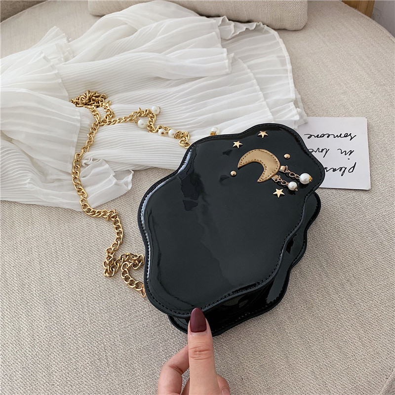 Geanta dama cu lant metalic si fermoar in trei culori