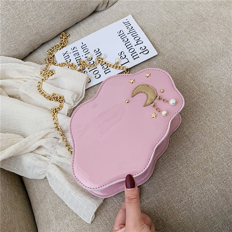 Geanta dama cu lant metalic si fermoar in trei culori