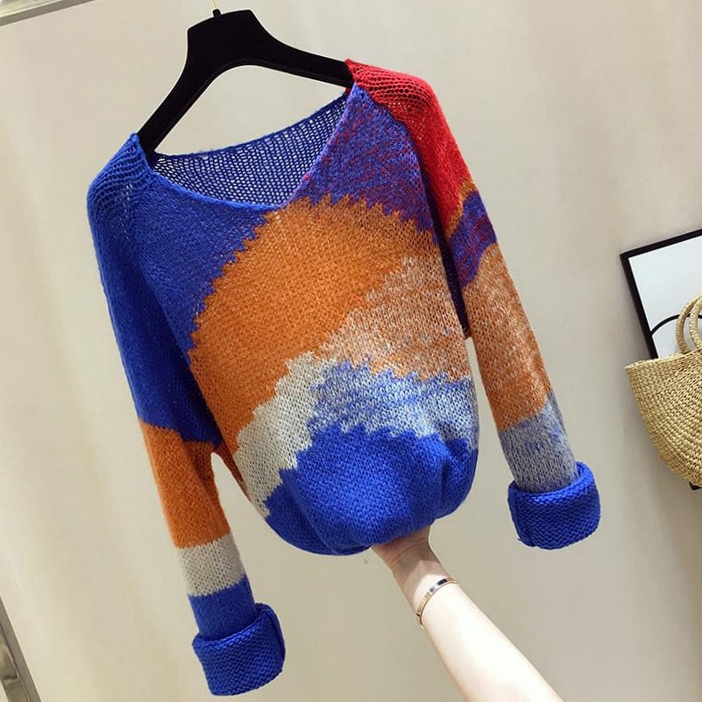 Bluză de damă modernă în mai multe culori cu mâneci lungi