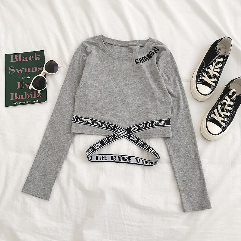 Bluză de damă modernă în trei culori cu inscripții