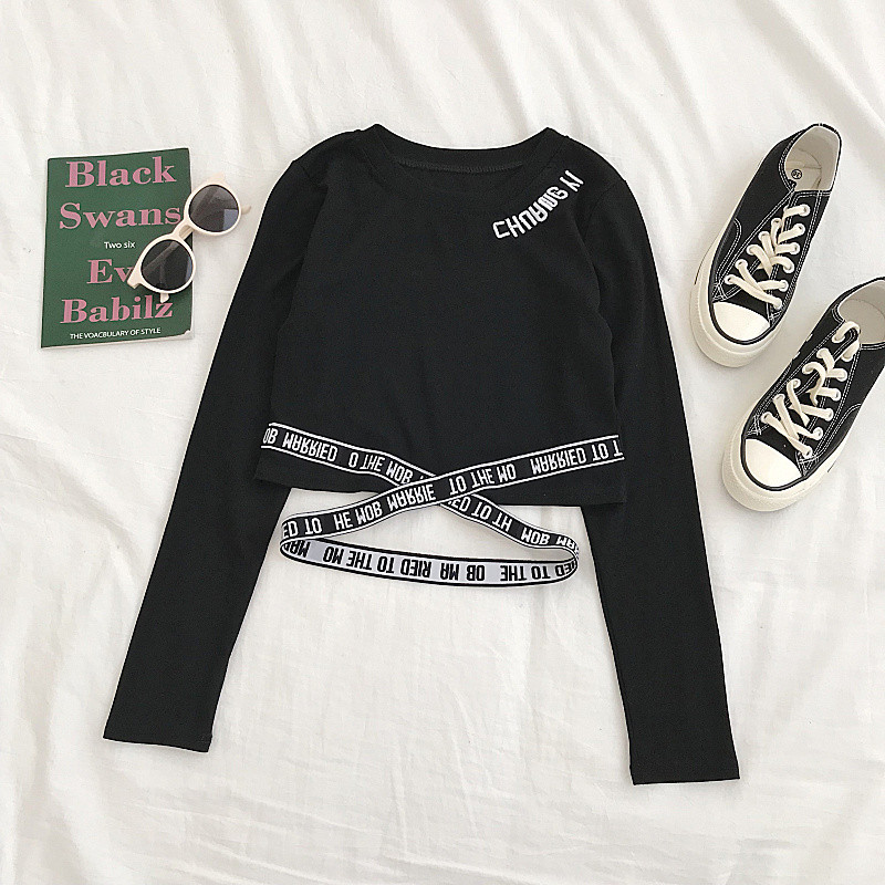 Bluză de damă modernă în trei culori cu inscripții