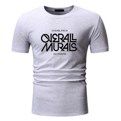 Alkalmi férfi póló rövid ujjal, több színben felirattal