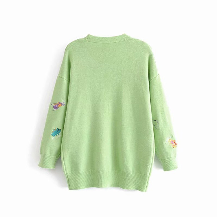 Γυναικεία ζακέτα με κεντήματα - τρία χρώματα