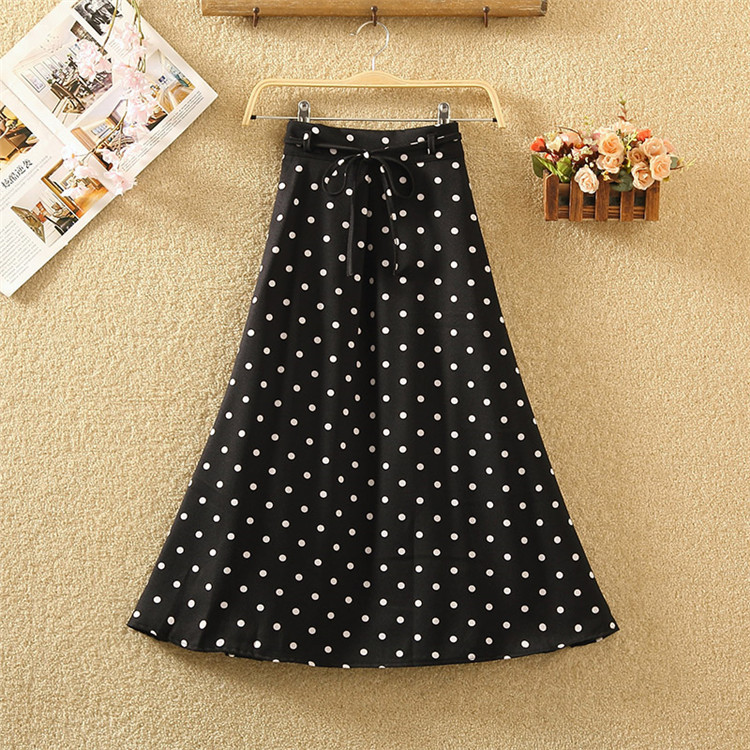 Fusta de dama moderna in patru culori cu cravate