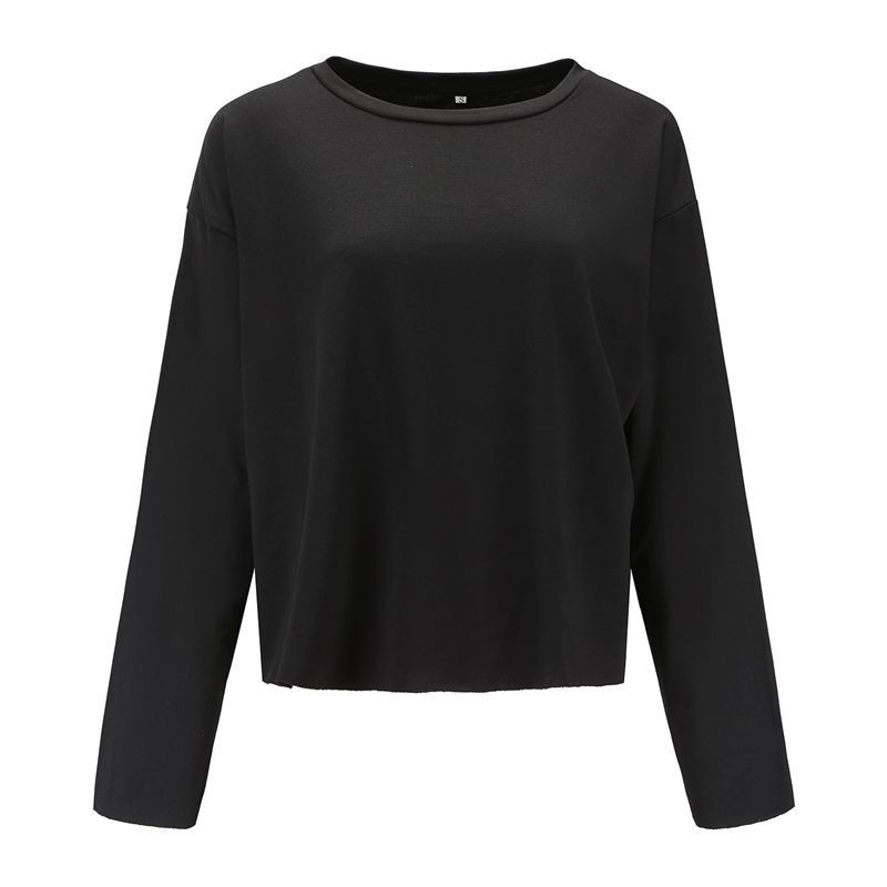 Modern női pulóver hosszú ujjú sima modell több színben