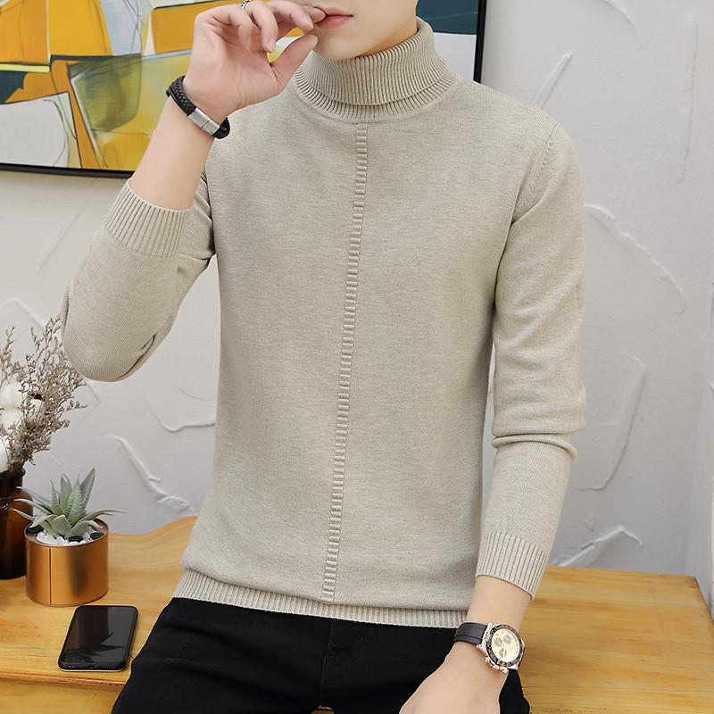 Pulover bărbătesc modern în patru culori cu guler polo