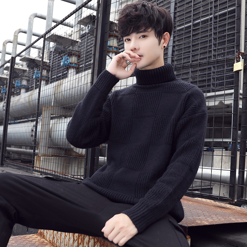 Pulover barbatesc in mai multe culori cu guler polo