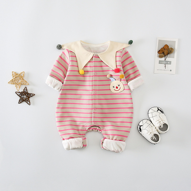 Νέο μοντέλο  βρεφική ολόσωμη φόρμα για αγόρια και κορίτσια σε δύο χρώματα