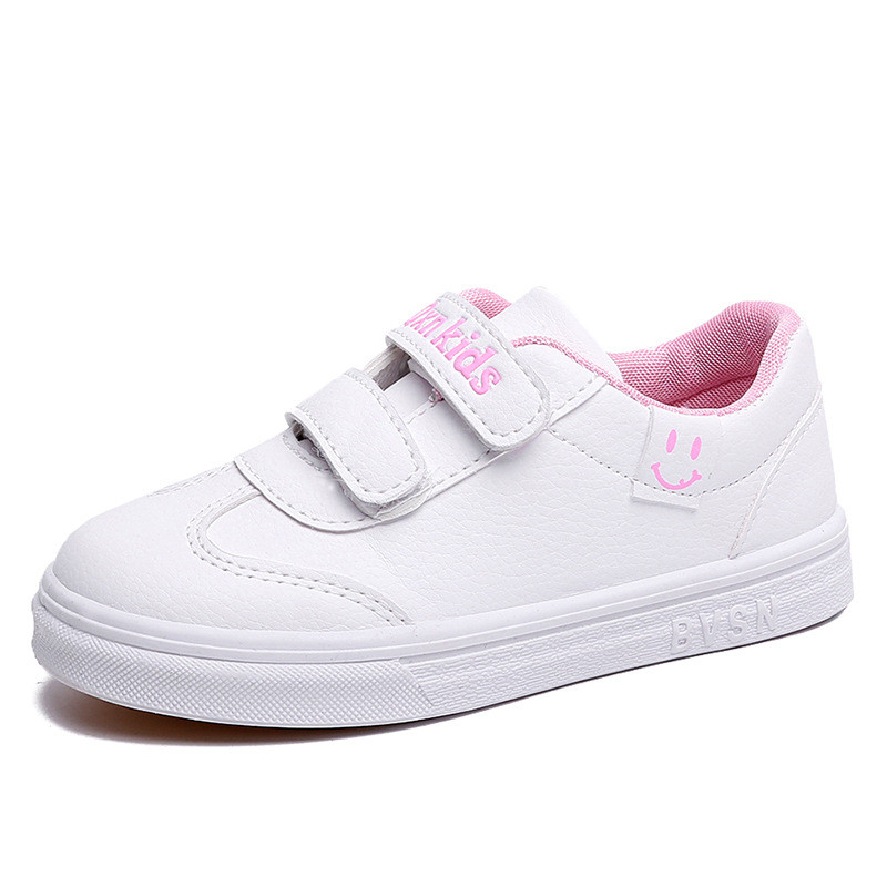 Παιδικά παπούτσια κατάλληλα για αγόρια και κορίτσια σε μαύρο και ροζ χρώμα