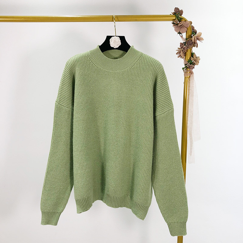 Pulover casual dama in trei culori - model uni