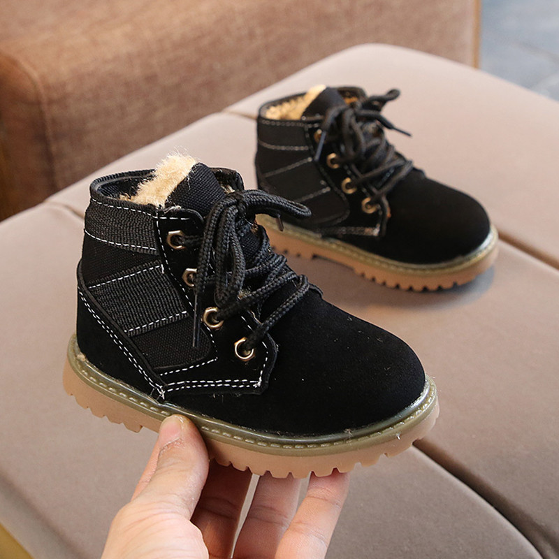 Gyermekcsizma három színű öko velúrból - fiúknak