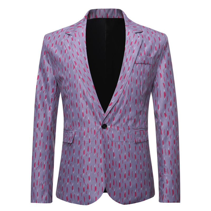 Κομψό ανδρικό σακάκι με πολύχρωμα σχέδια σε διάφορα χρώματα