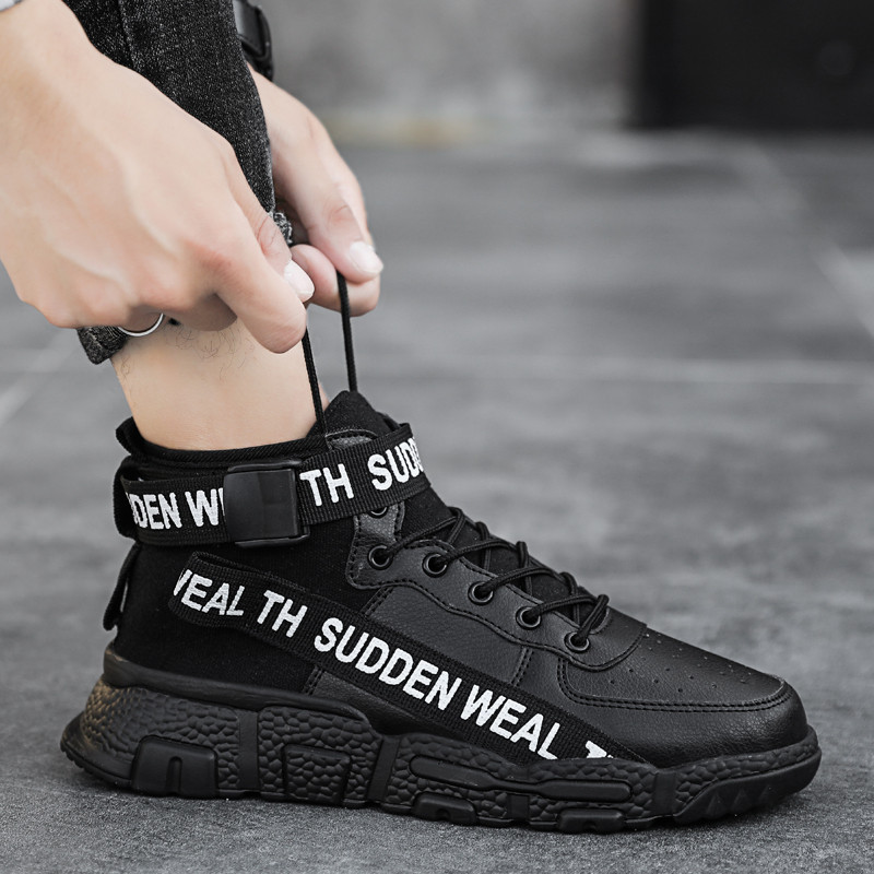 Tenisi casual barbatesti in trei culori cu inscriptii