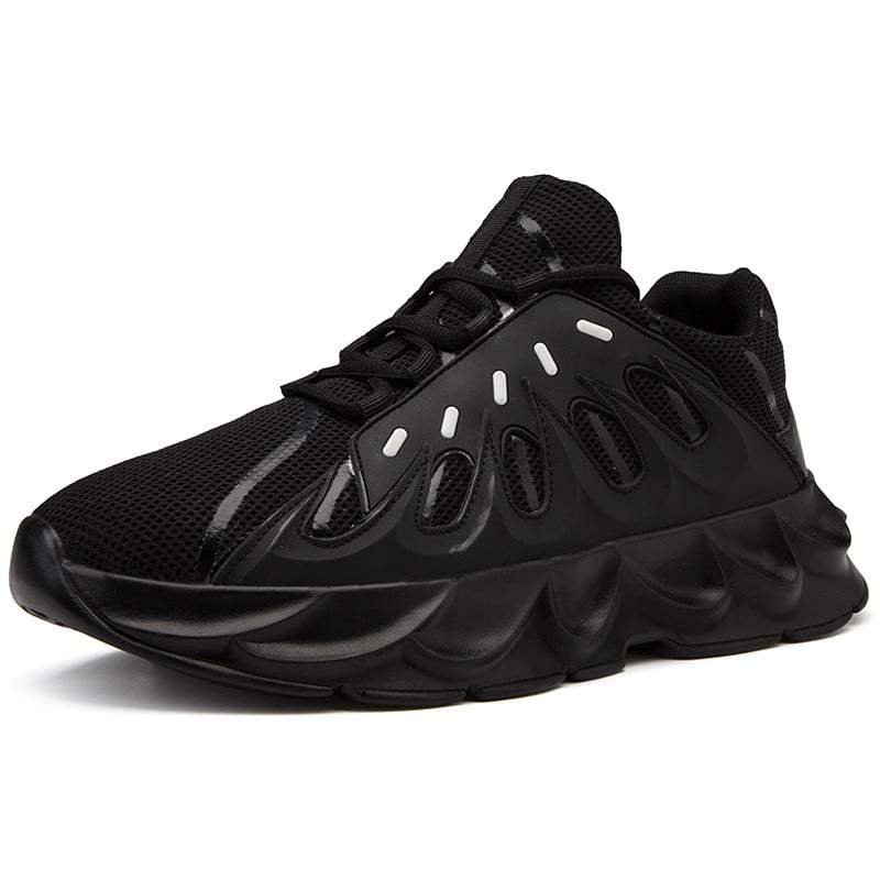 Adidasi moderni pentru barbati cu talpa inalta in patru culori si sireturi