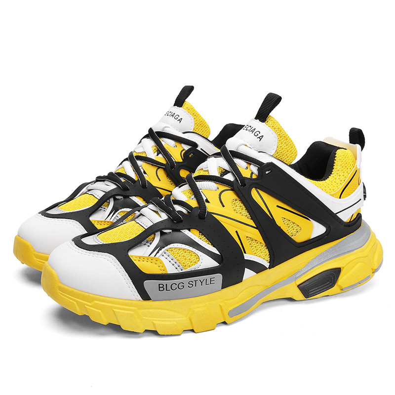 Tenisi casual barbatesti cu sireturi in trei culori