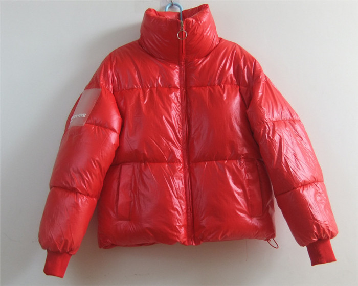 Μοντέρνο γυναικείο μπουφάν με ένα κομψό αποτέλεσμα και ένα υψηλό γιακά σε διάφορα χρώματα