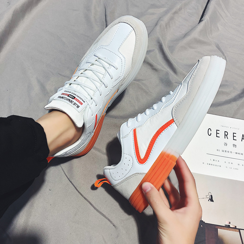 Tenisi casual barbatesti cu sireturi din piele intoarsa ecologica in trei culori