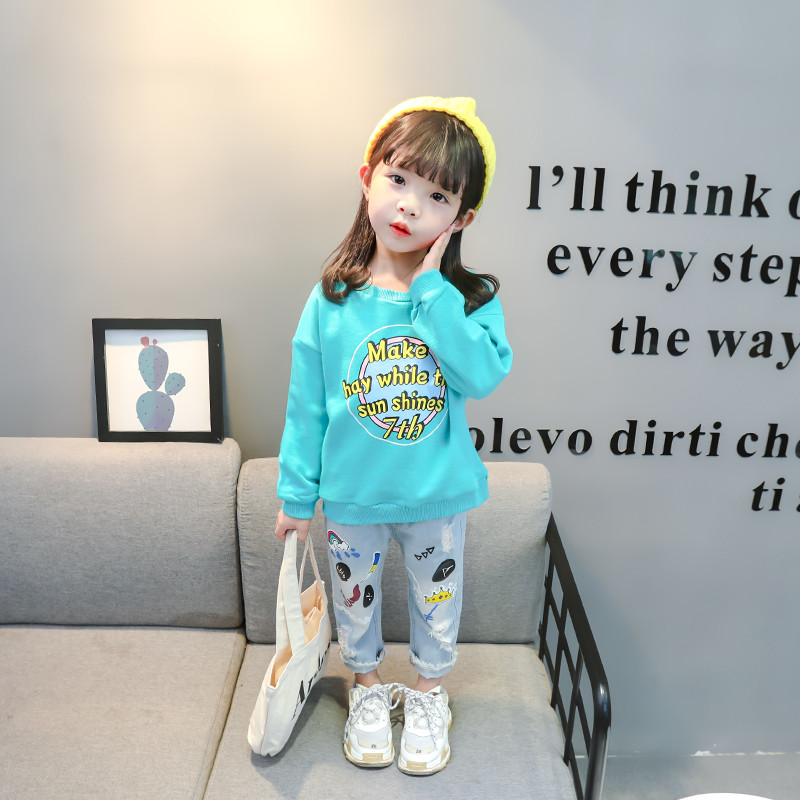 Bluza pentru copii pentru fete in trei culori cu inscriptii