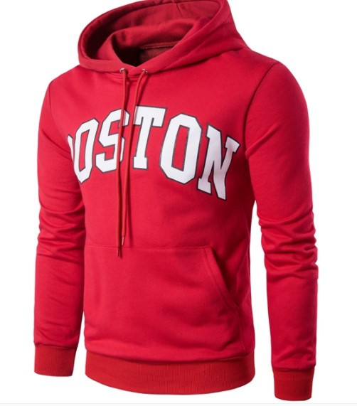 Hanorac de zi cu zi pentru bărbați cu glugă și cravate în mai multe culori