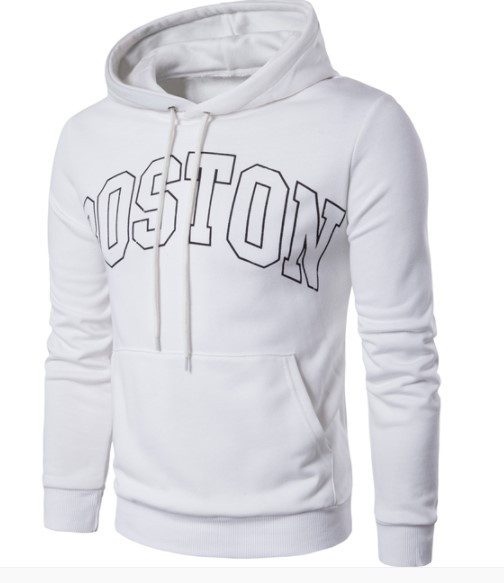 Hanorac de zi cu zi pentru bărbați cu glugă și cravate în mai multe culori