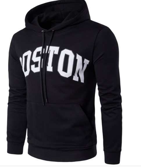 Hanorac de zi cu zi pentru bărbați cu glugă și cravate în mai multe culori