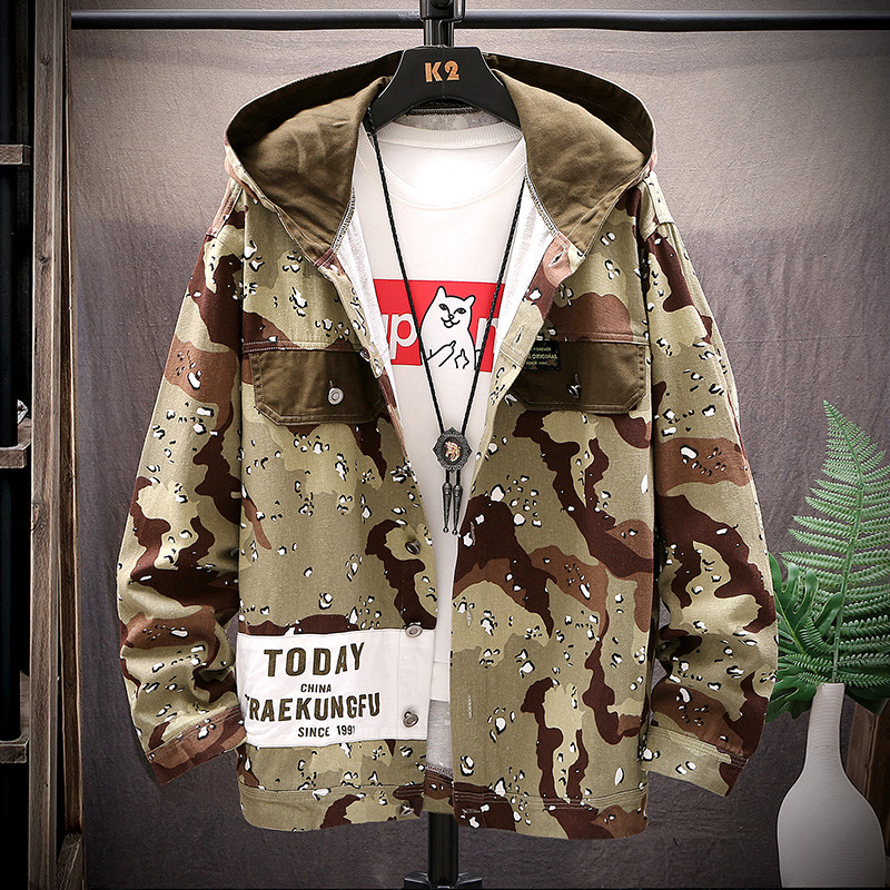 Geaca de toamna barbati moderna cu gluga si fermoar in mai multe culori