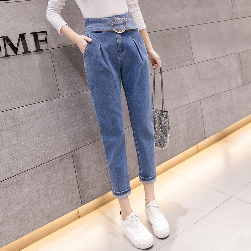 Κορυφαία γυναικεία τζην 9/10 με μπλε χρώμα