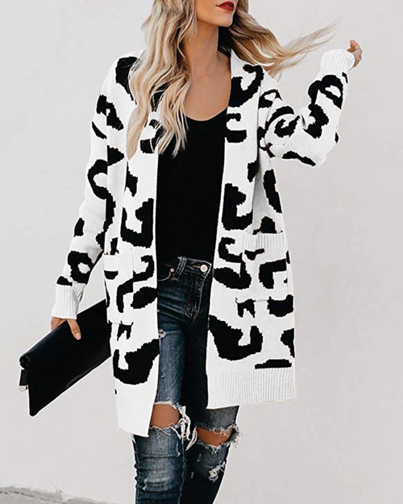 Modern női mellény, hosszú ujjal és zsebbel, különböző színekben