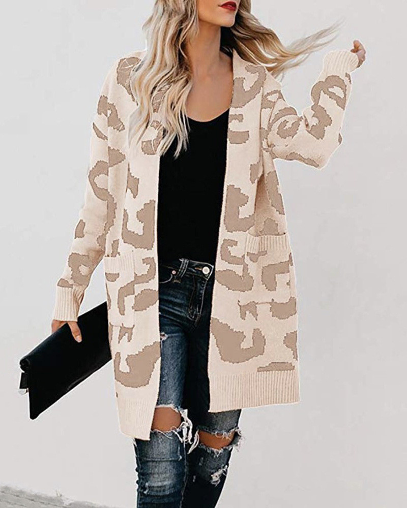 Modern női mellény, hosszú ujjal és zsebbel, különböző színekben