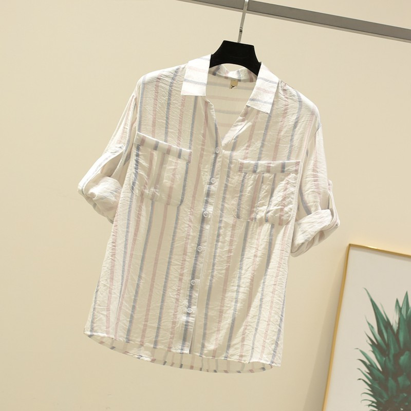 Camasa de dama model nou cu guler clasic in alb