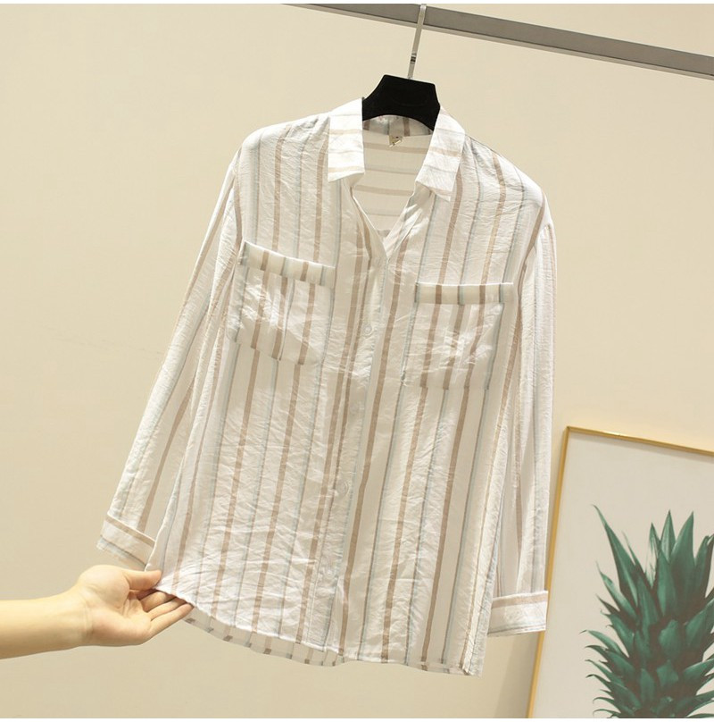 Camasa de dama model nou cu guler clasic in alb