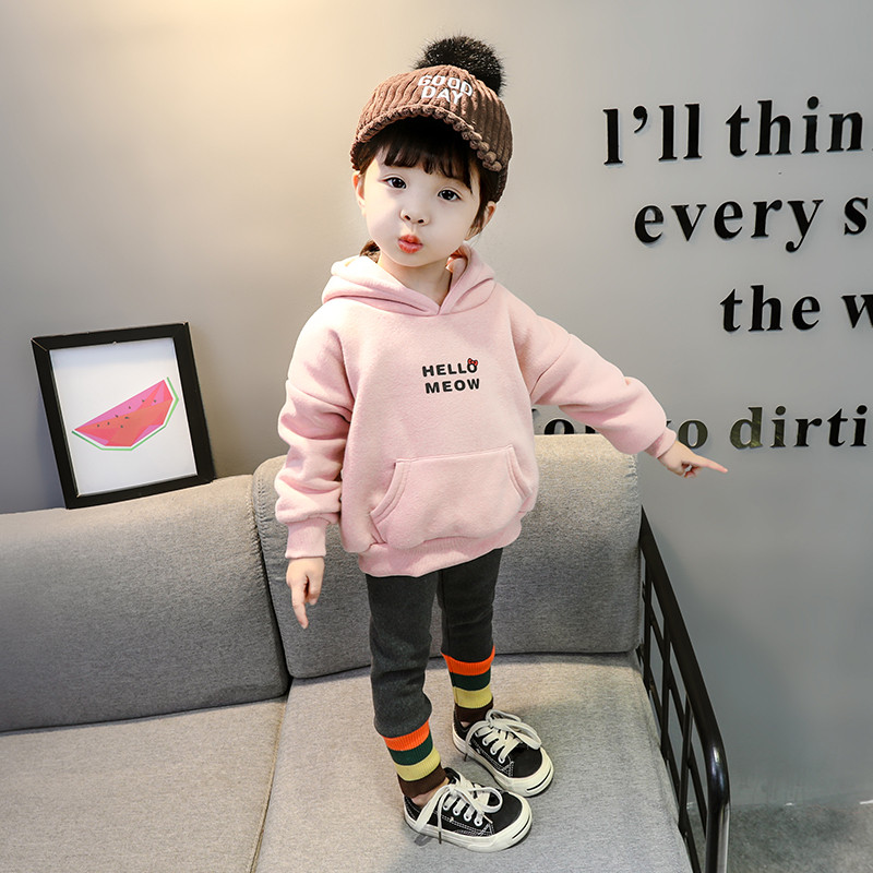 Napi gyermek pulóver három színben lányoknak való alkalmazással