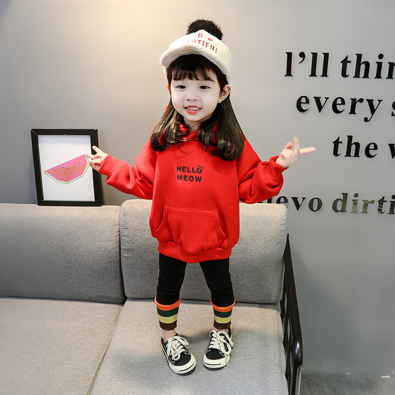 Napi gyermek pulóver három színben lányoknak való alkalmazással