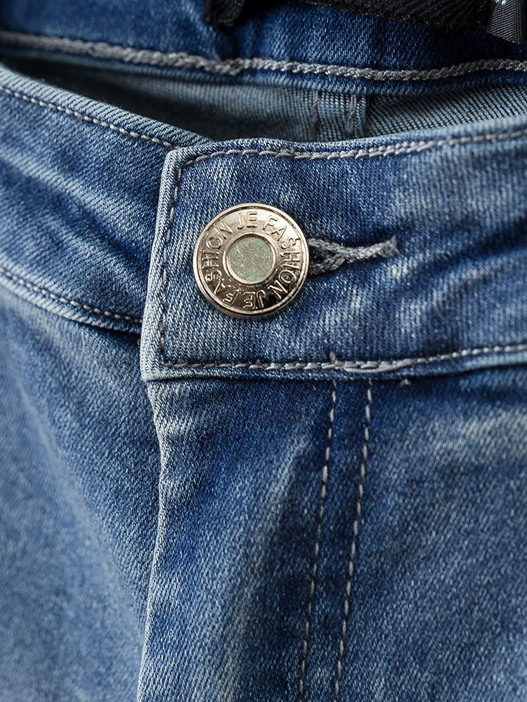 Blugi de dama cu talie inalta - model slim