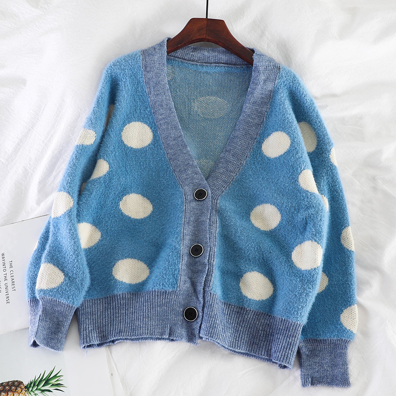 Casual γυναικεία ζακέτα με V-λαιμό σε διάφορα χρώματα