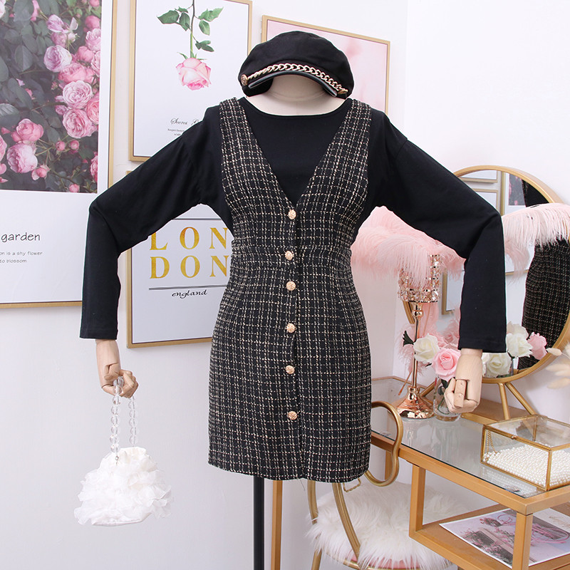 Rochie moderna de dama cu decolteu spitz + bluza in doua culori