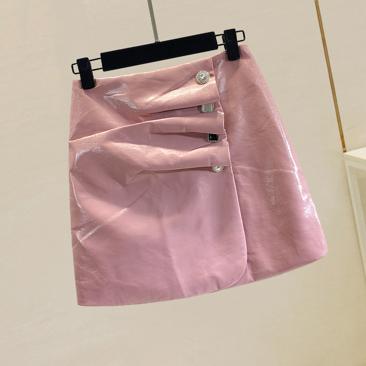 Fusta scurta dama in mai multe culori cu pietre decorative